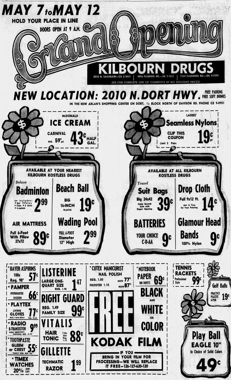 Flint Mall Shopping Center (cancelled) - May 06 1968 Article